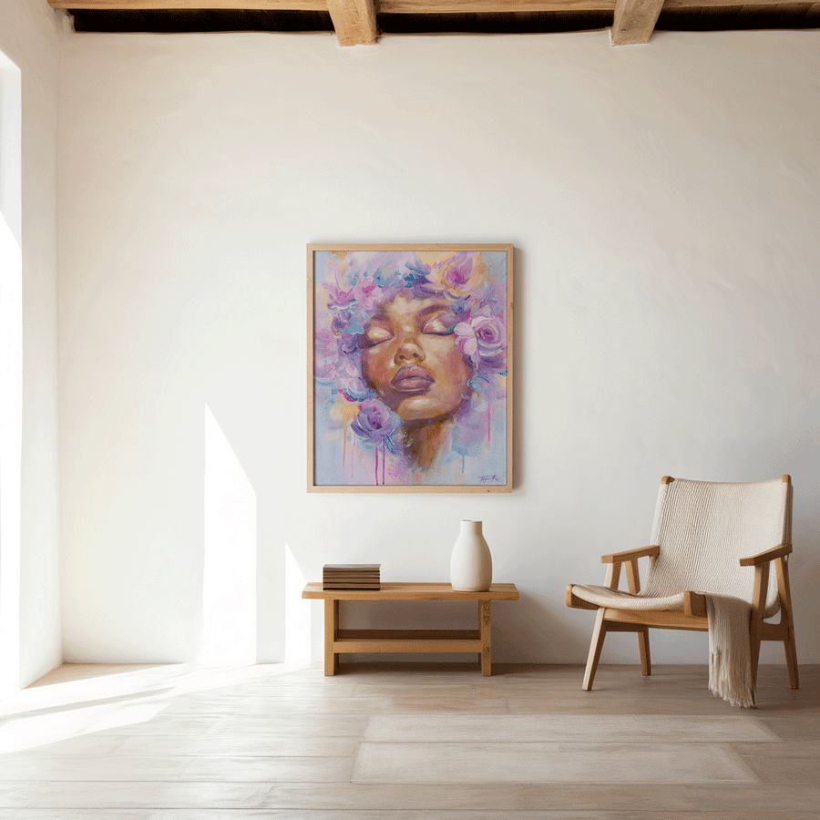 Serene Bloom ART PRINT