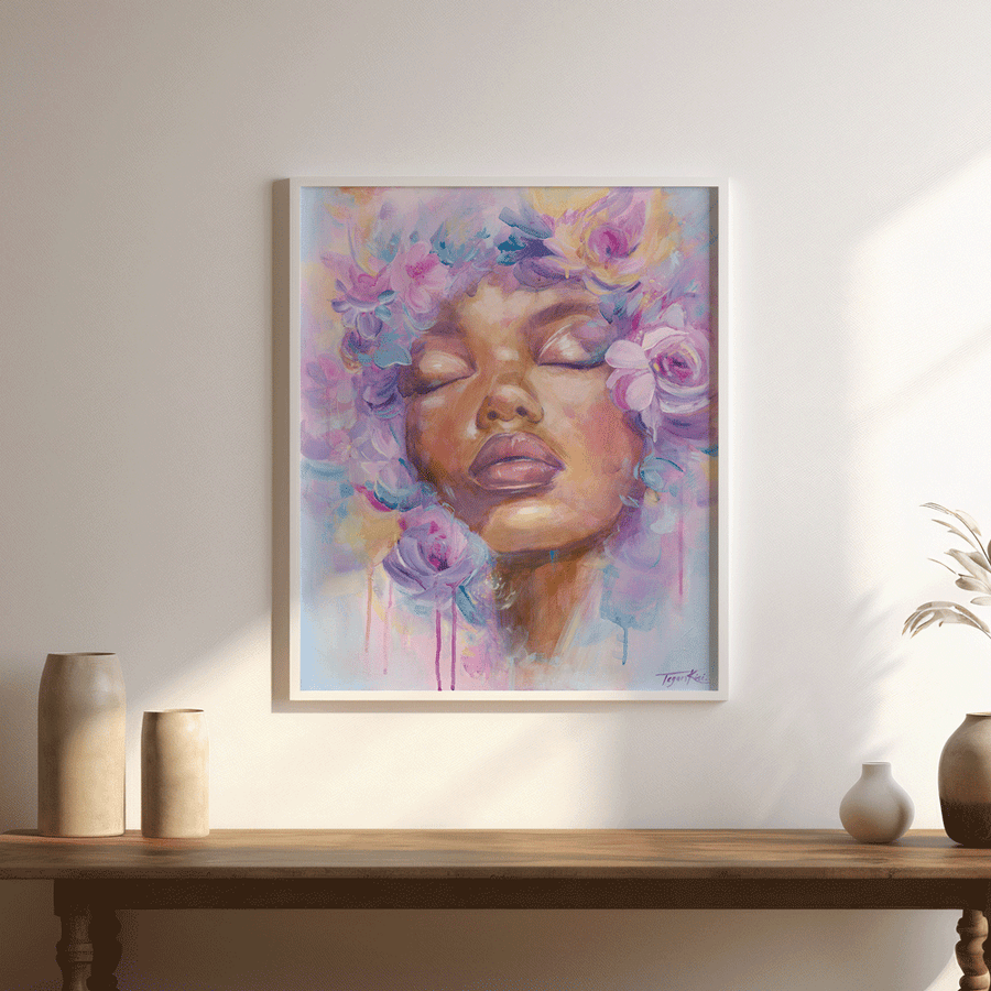 Serene Bloom CANVAS PRINT