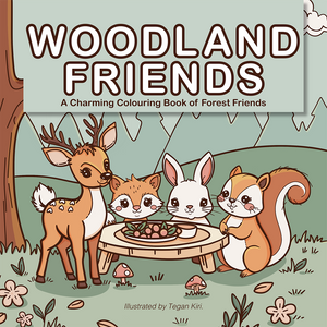 Woodland Friends Colouring Book