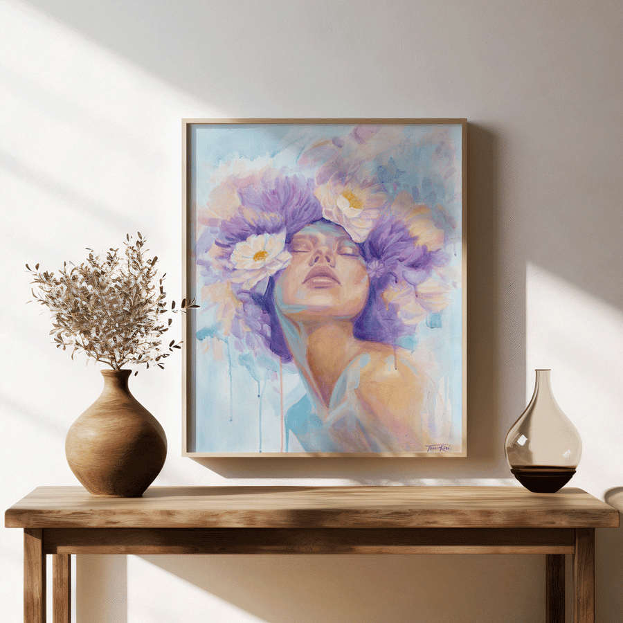 Basking in the sun ART PRINT